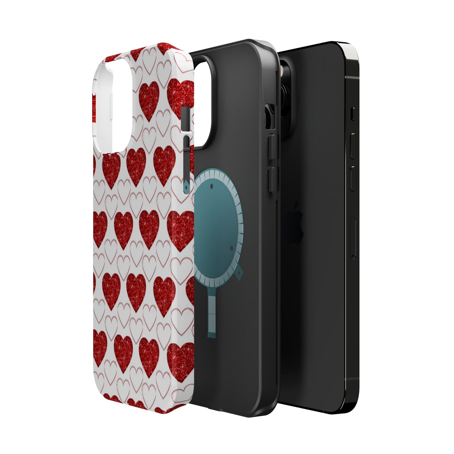 Glitter Heart Bliss MagSafe Case - BOGO Cases