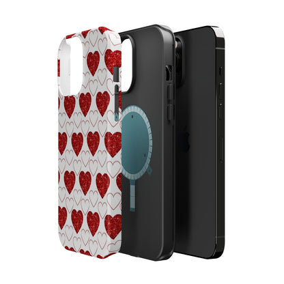 Glitter Heart Bliss MagSafe Case - BOGO Cases