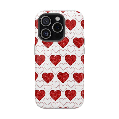 Glitter Heart Bliss MagSafe Case - BOGO Cases