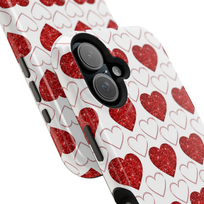 Glitter Heart Bliss MagSafe Case - BOGO Cases