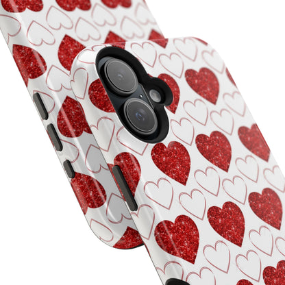 Glitter Heart Bliss MagSafe Case - BOGO Cases