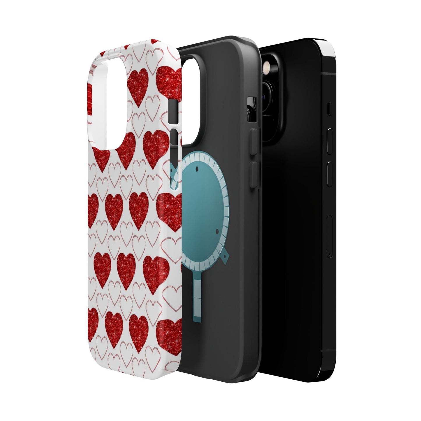 Glitter Heart Bliss MagSafe Case - BOGO Cases