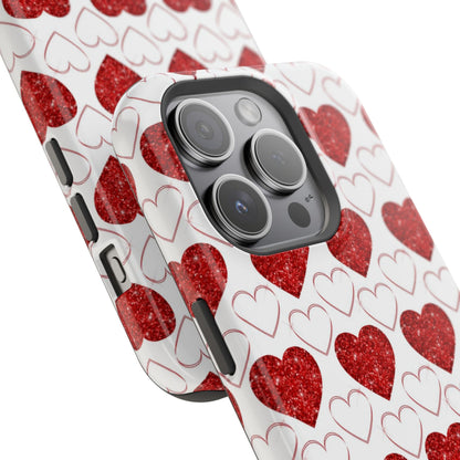 Glitter Heart Bliss MagSafe Case - BOGO Cases