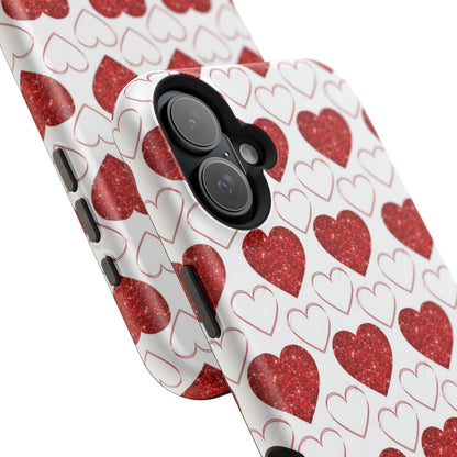 Glitter Heart Bliss MagSafe Case - BOGO Cases
