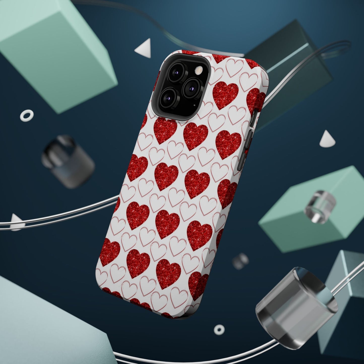 Glitter Heart Bliss MagSafe Case - BOGO Cases