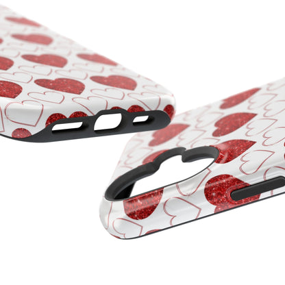 Glitter Heart Bliss MagSafe Case - BOGO Cases
