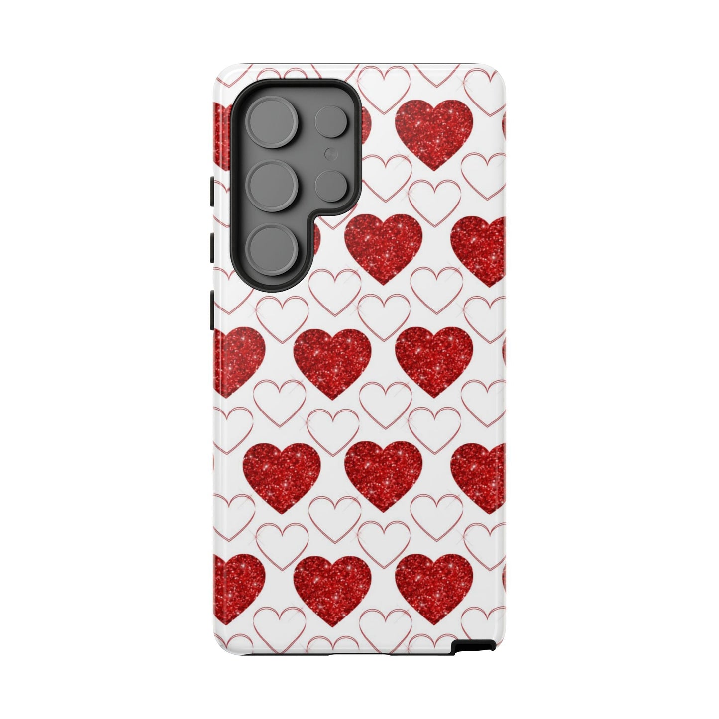 Glitter Heart Bliss - Samsung Galaxy Case - BOGO Cases
