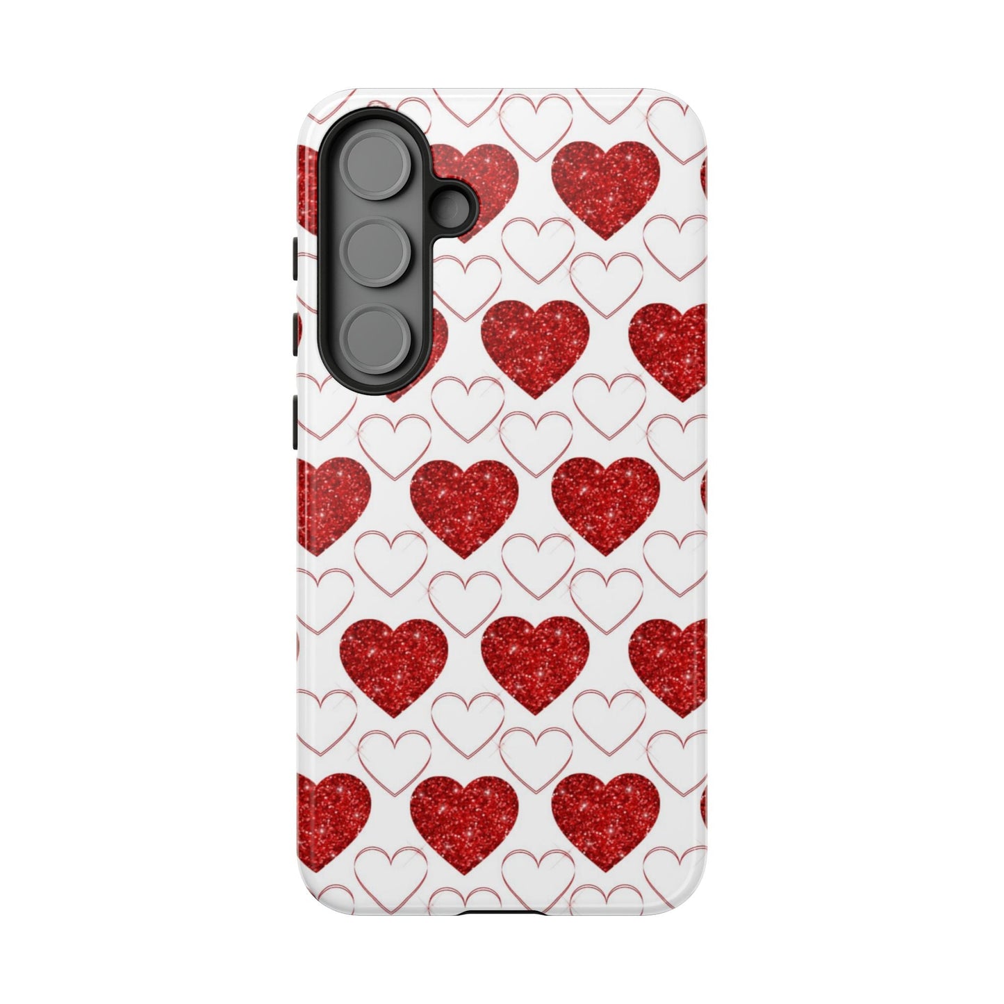 Glitter Heart Bliss - Samsung Galaxy Case - BOGO Cases