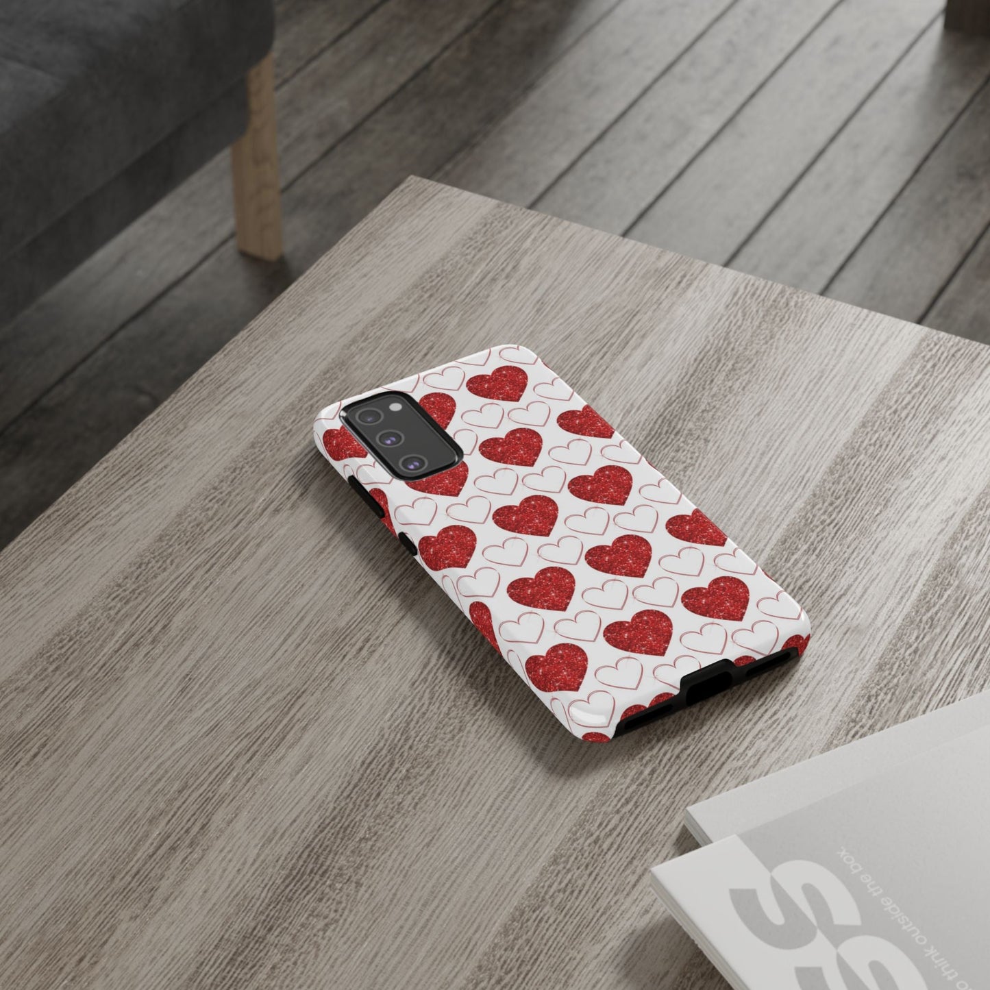 Glitter Heart Bliss - Samsung Galaxy Case - BOGO Cases
