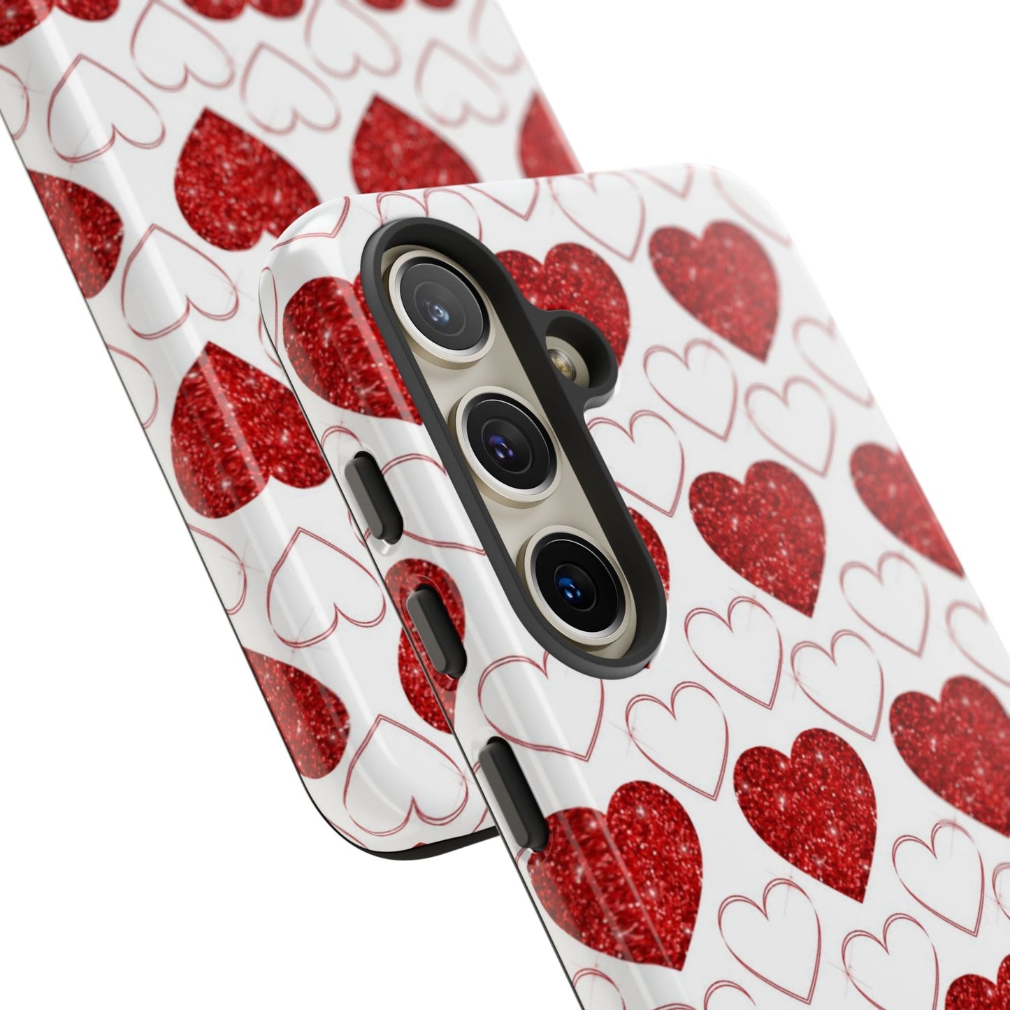 Glitter Heart Bliss - Samsung Galaxy Case - BOGO Cases