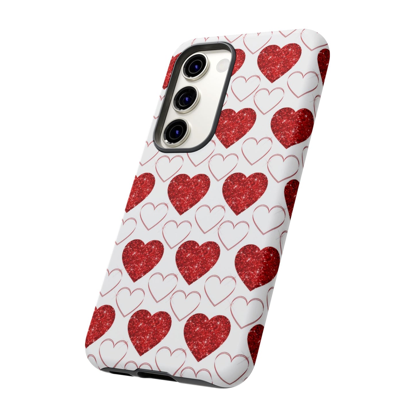 Glitter Heart Bliss - Samsung Galaxy Case - BOGO Cases