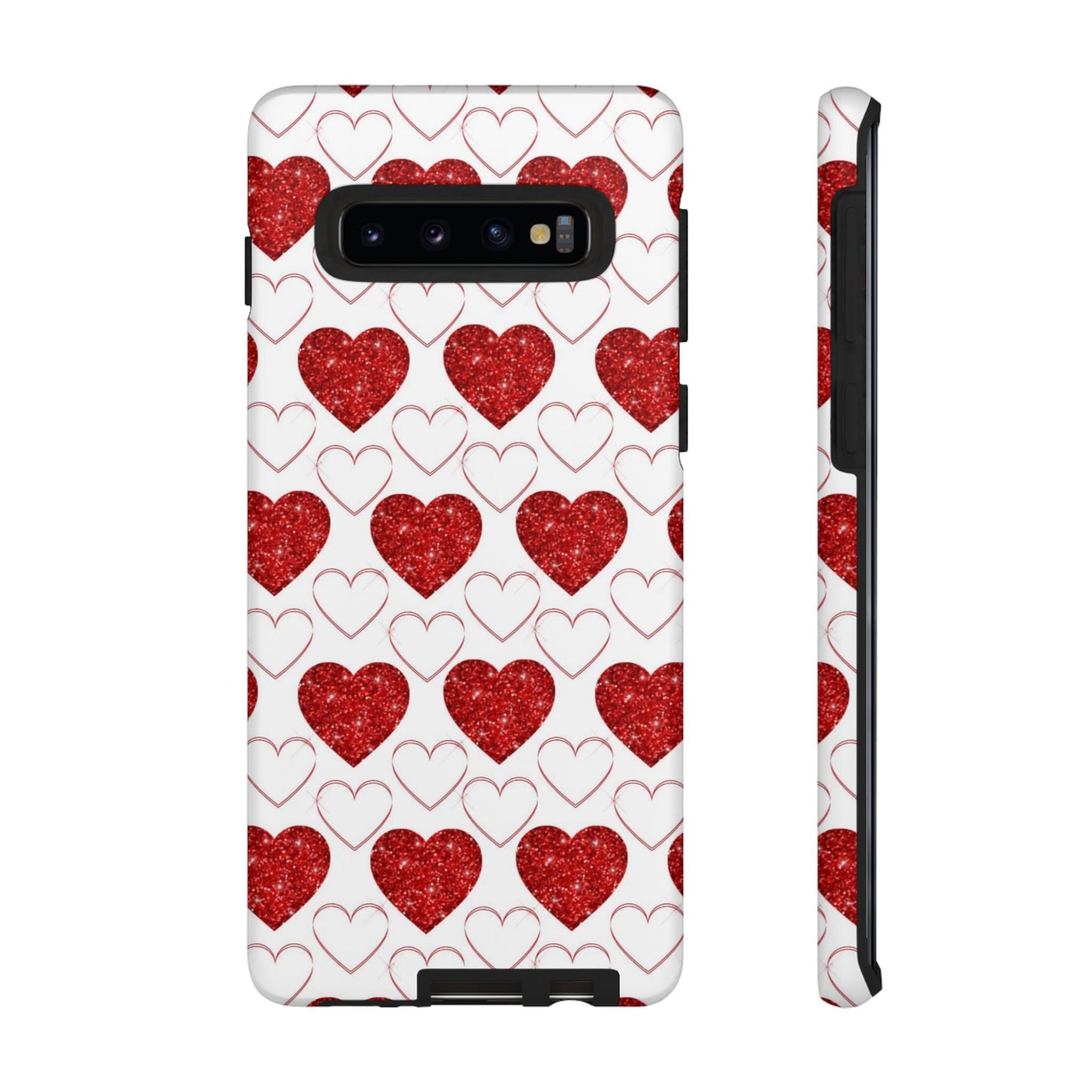 Glitter Heart Bliss - Samsung Galaxy Case - BOGO Cases
