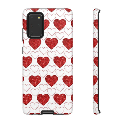 Glitter Heart Bliss - Samsung Galaxy Case - BOGO Cases