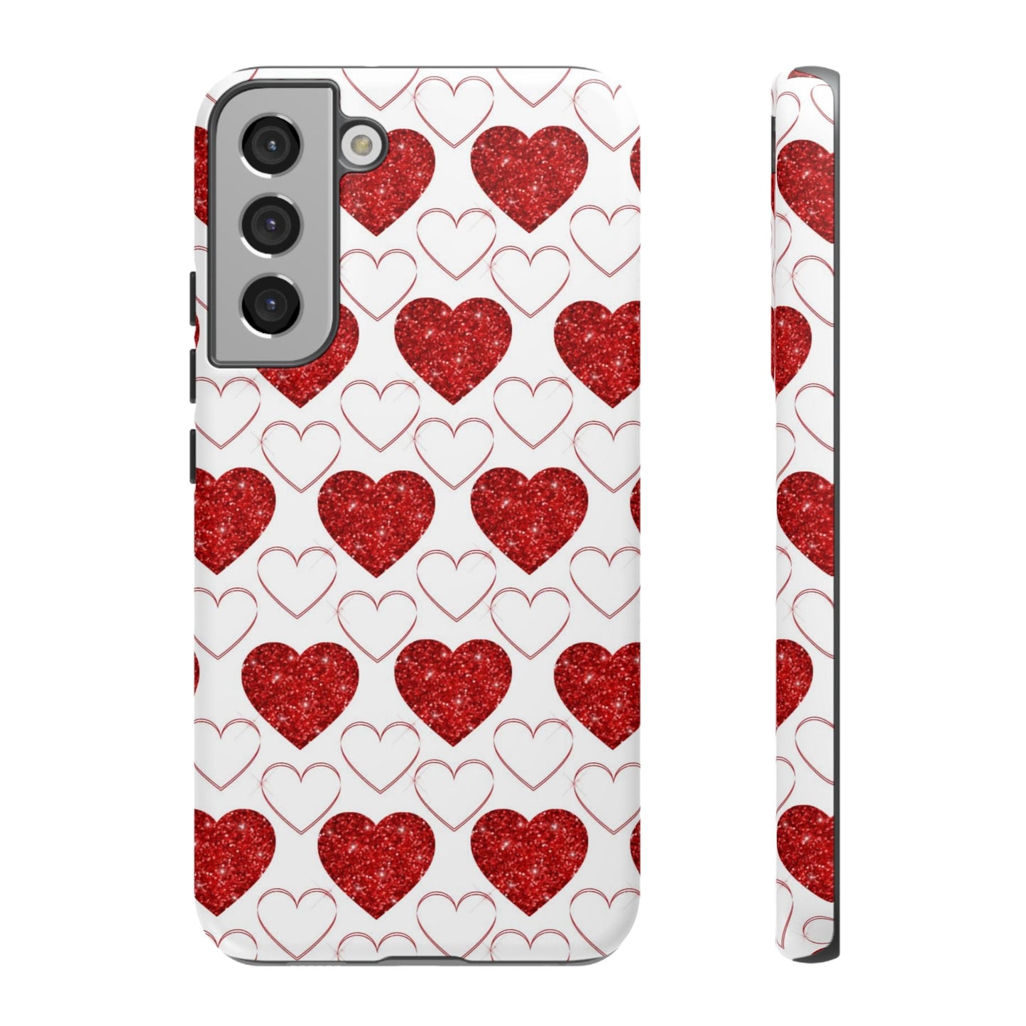 Glitter Heart Bliss - Samsung Galaxy Case - BOGO Cases
