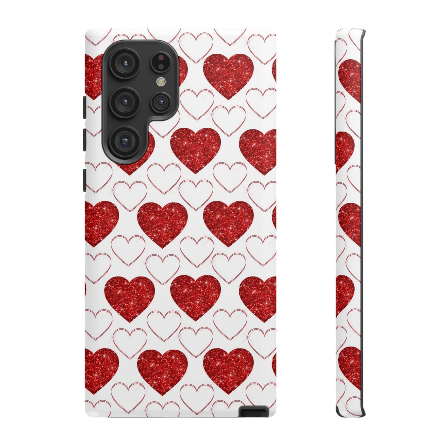 Glitter Heart Bliss - Samsung Galaxy Case - BOGO Cases