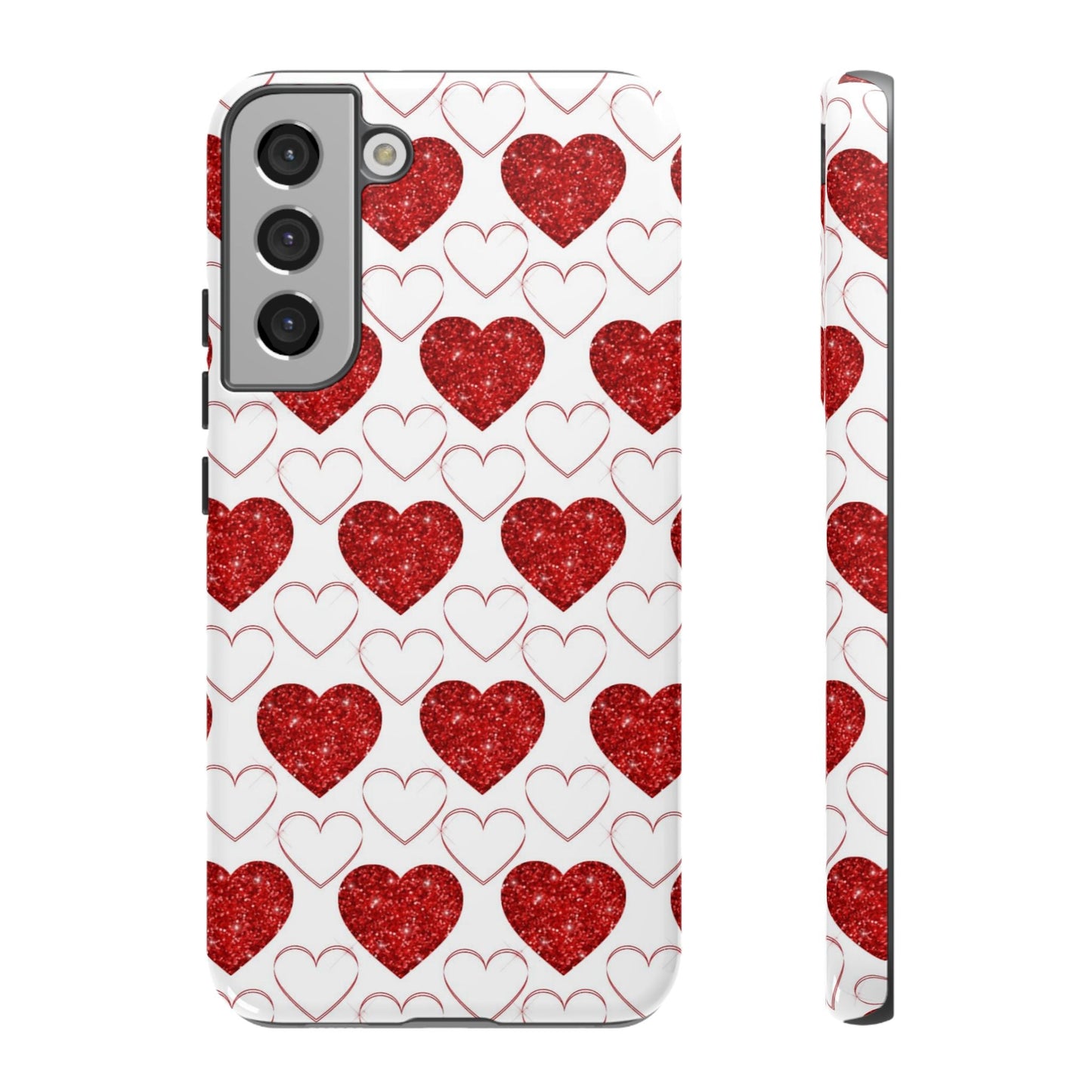 Glitter Heart Bliss - Samsung Galaxy Case - BOGO Cases