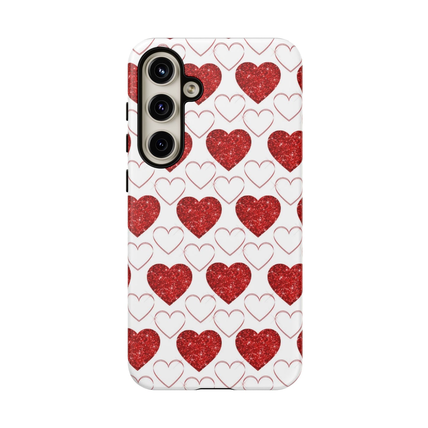 Glitter Heart Bliss - Samsung Galaxy Case - BOGO Cases