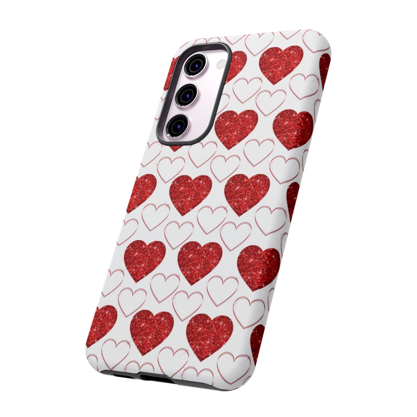 Glitter Heart Bliss - Samsung Galaxy Case - BOGO Cases
