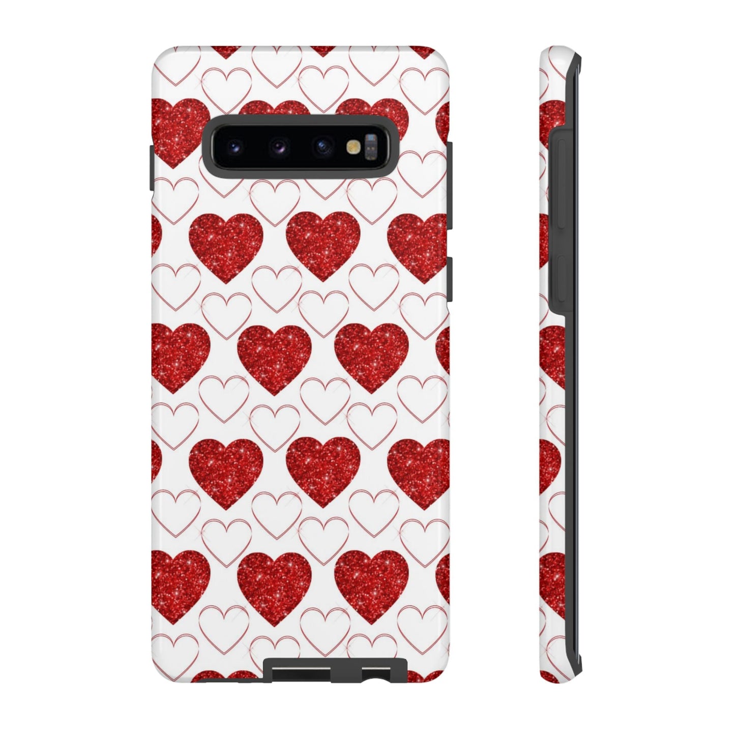 Glitter Heart Bliss - Samsung Galaxy Case - BOGO Cases