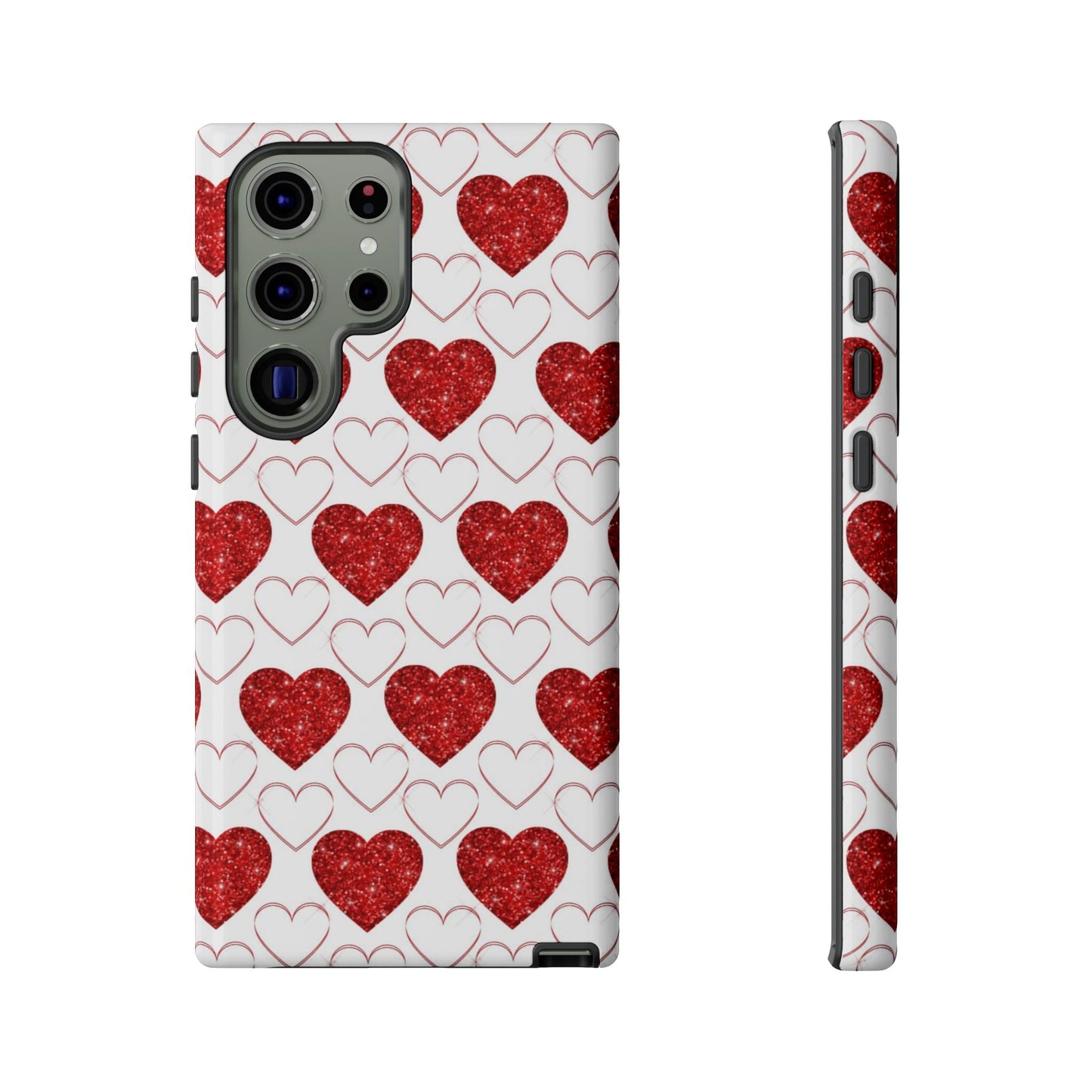Glitter Heart Bliss - Samsung Galaxy Case - BOGO Cases