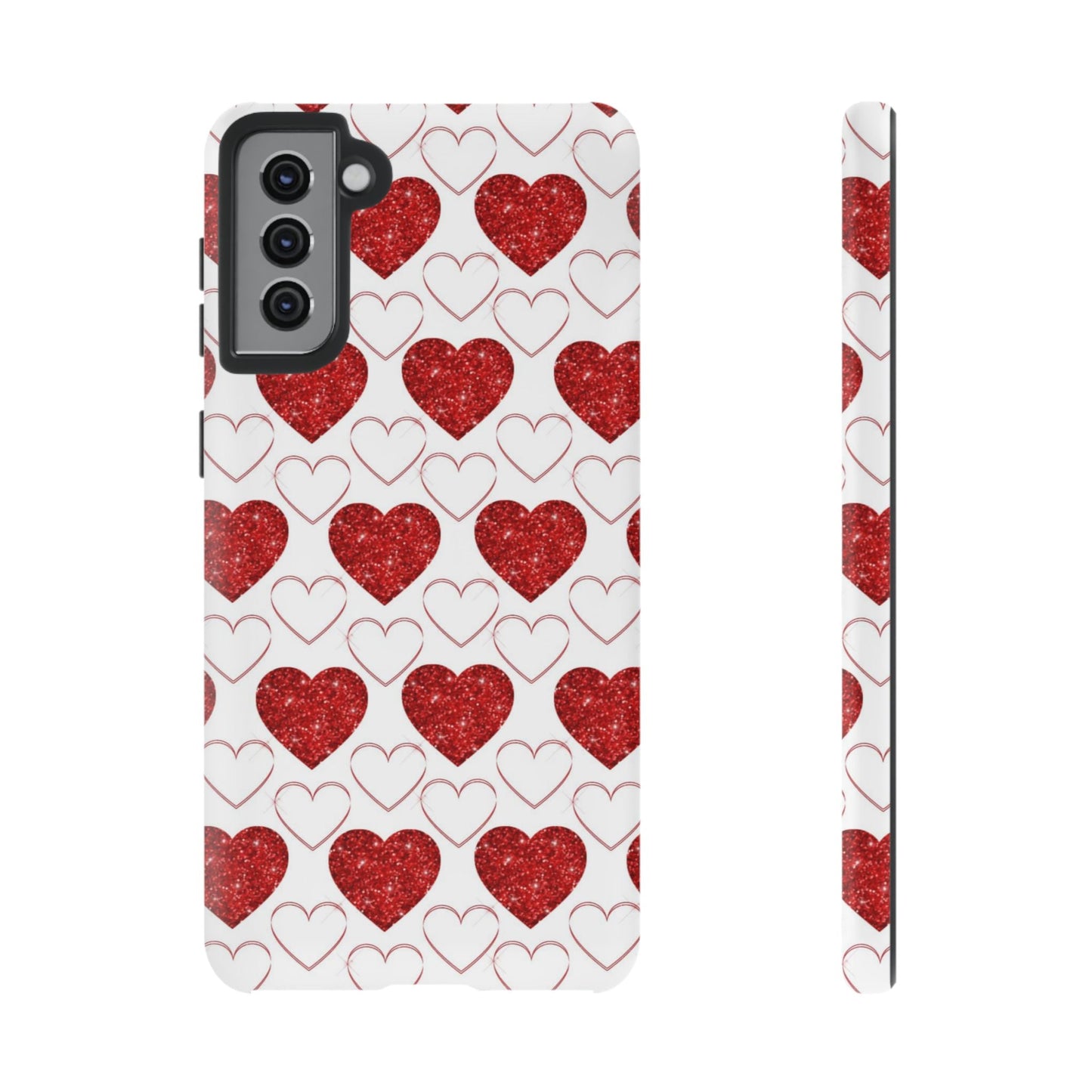 Glitter Heart Bliss - Samsung Galaxy Case - BOGO Cases