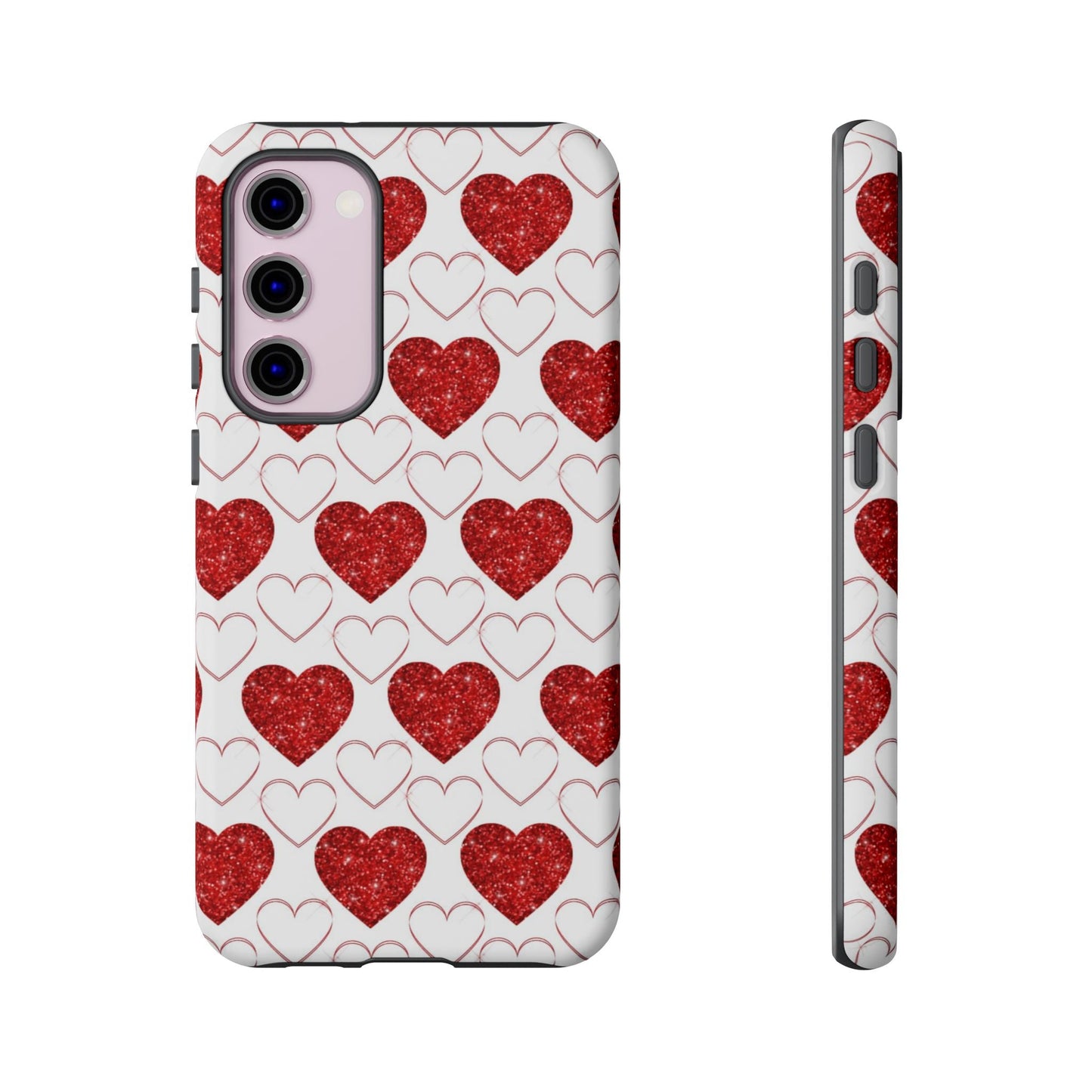 Glitter Heart Bliss - Samsung Galaxy Case - BOGO Cases