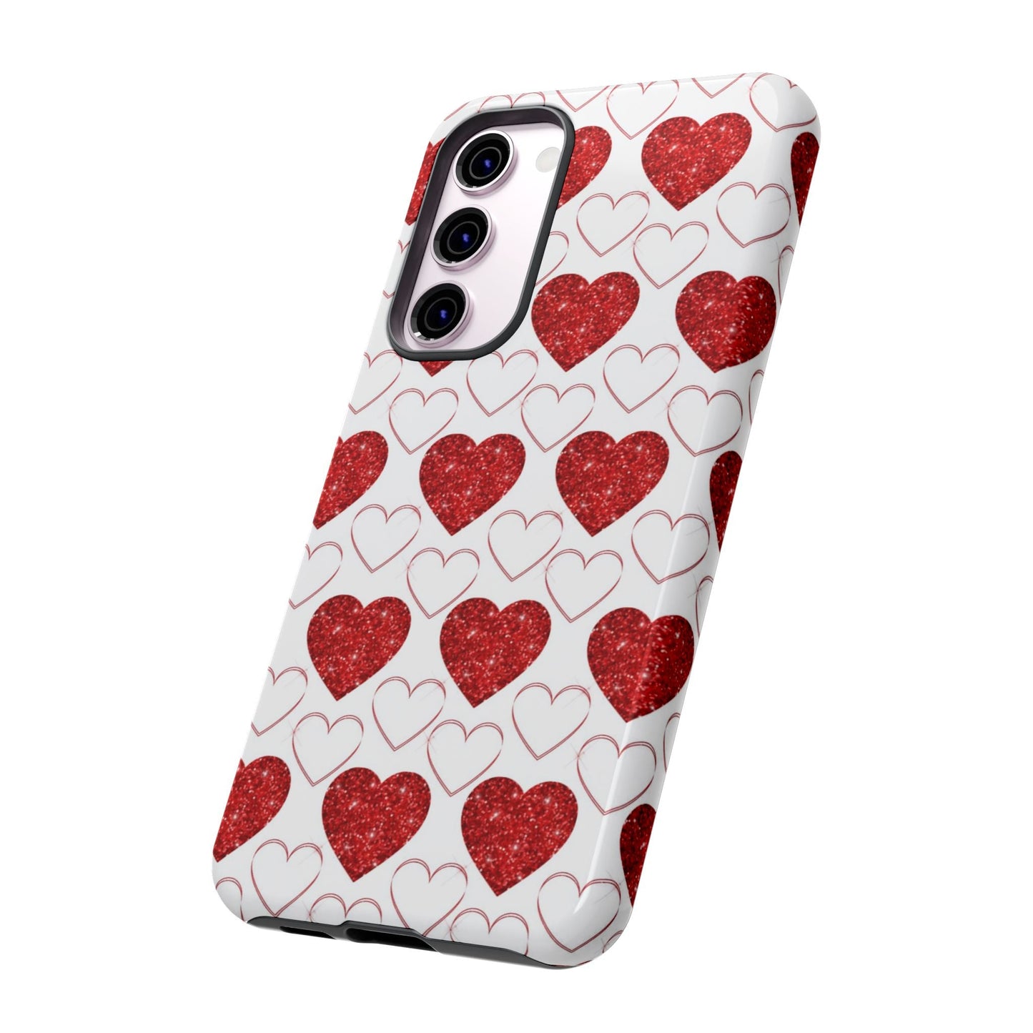 Glitter Heart Bliss - Samsung Galaxy Case - BOGO Cases
