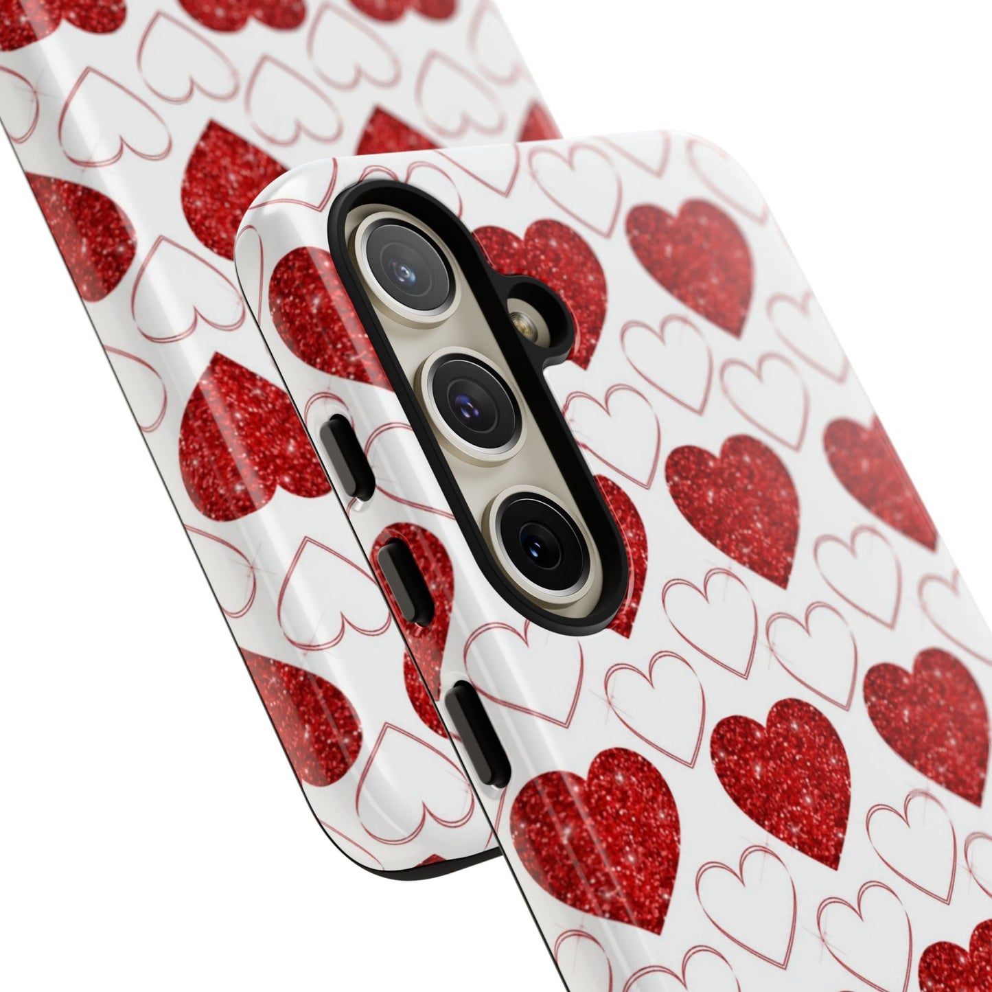 Glitter Heart Bliss - Samsung Galaxy Case - BOGO Cases