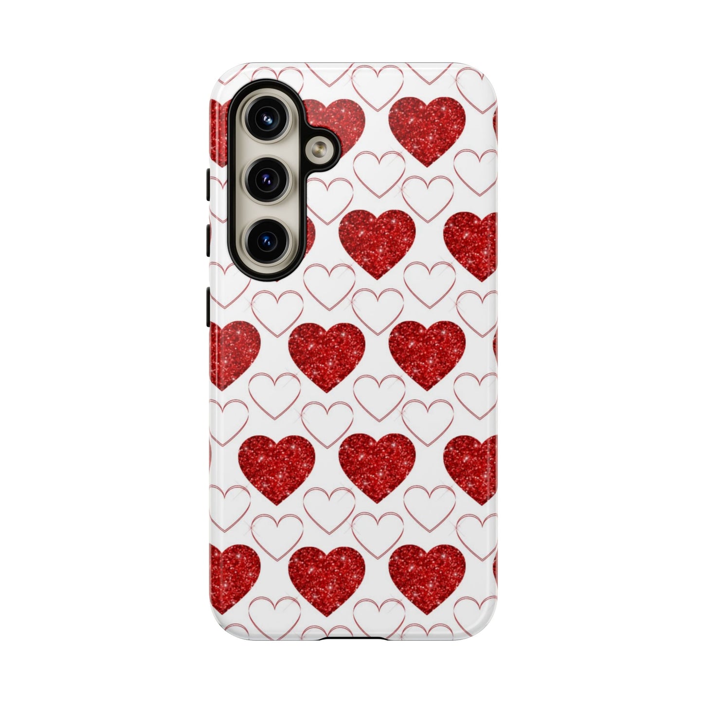 Glitter Heart Bliss - Samsung Galaxy Case - BOGO Cases