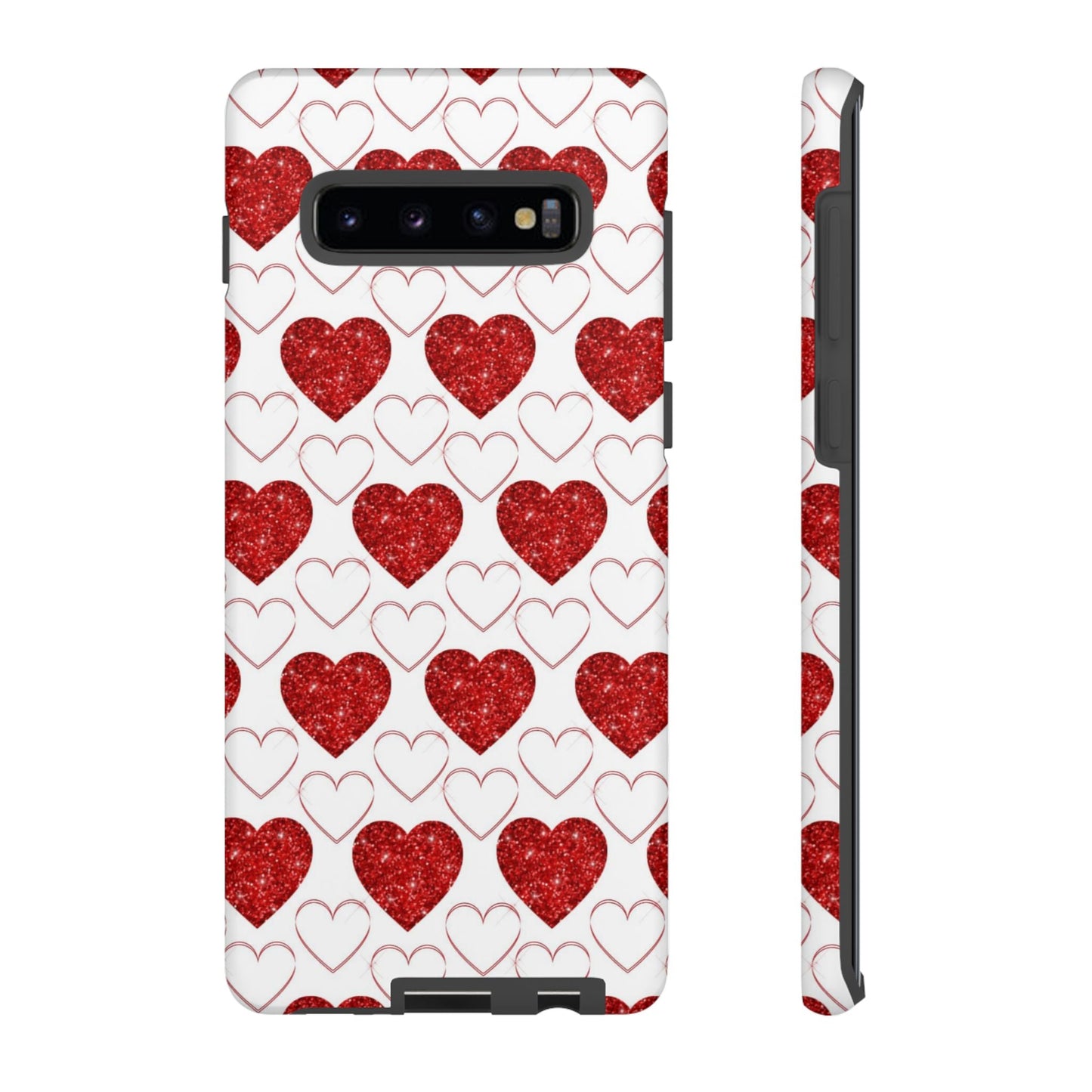 Glitter Heart Bliss - Samsung Galaxy Case - BOGO Cases