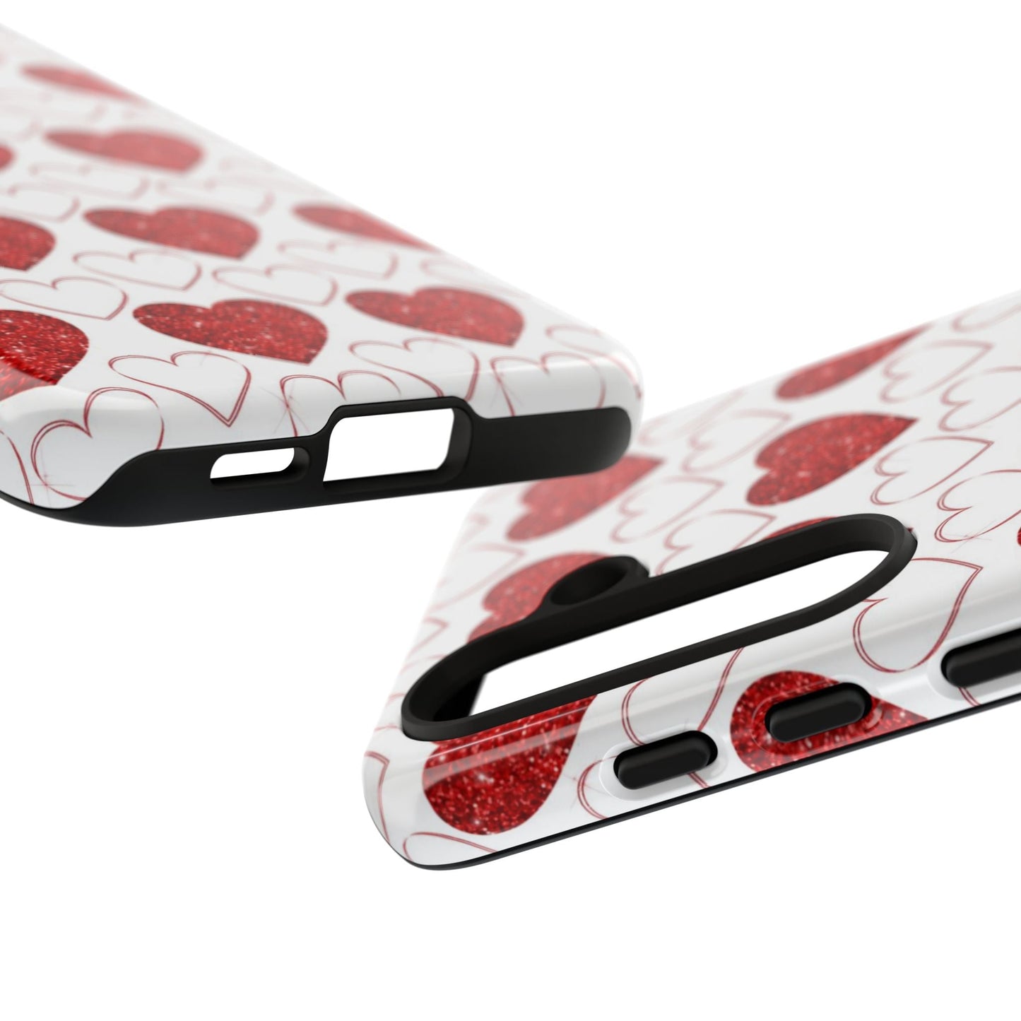 Glitter Heart Bliss - Samsung Galaxy Case - BOGO Cases
