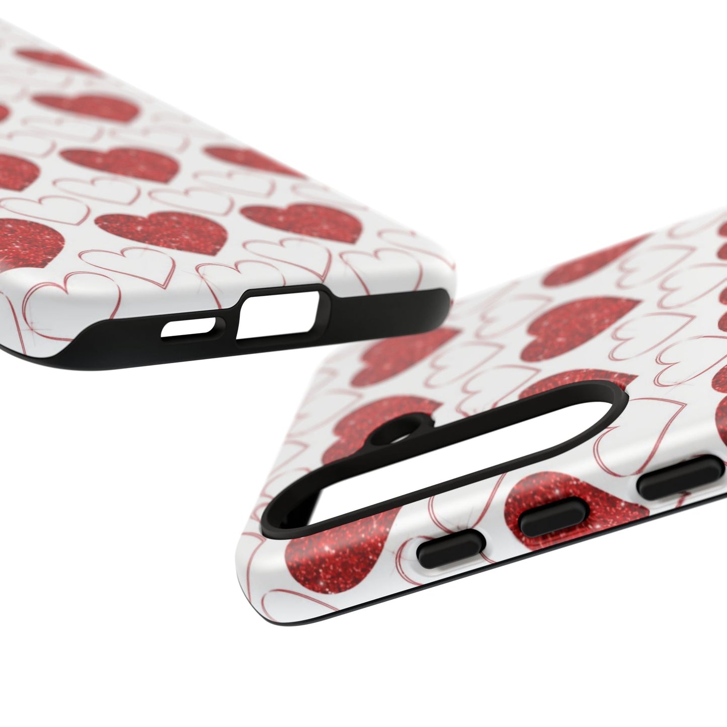 Glitter Heart Bliss - Samsung Galaxy Case - BOGO Cases