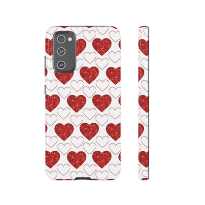 Glitter Heart Bliss - Samsung Galaxy Case - BOGO Cases