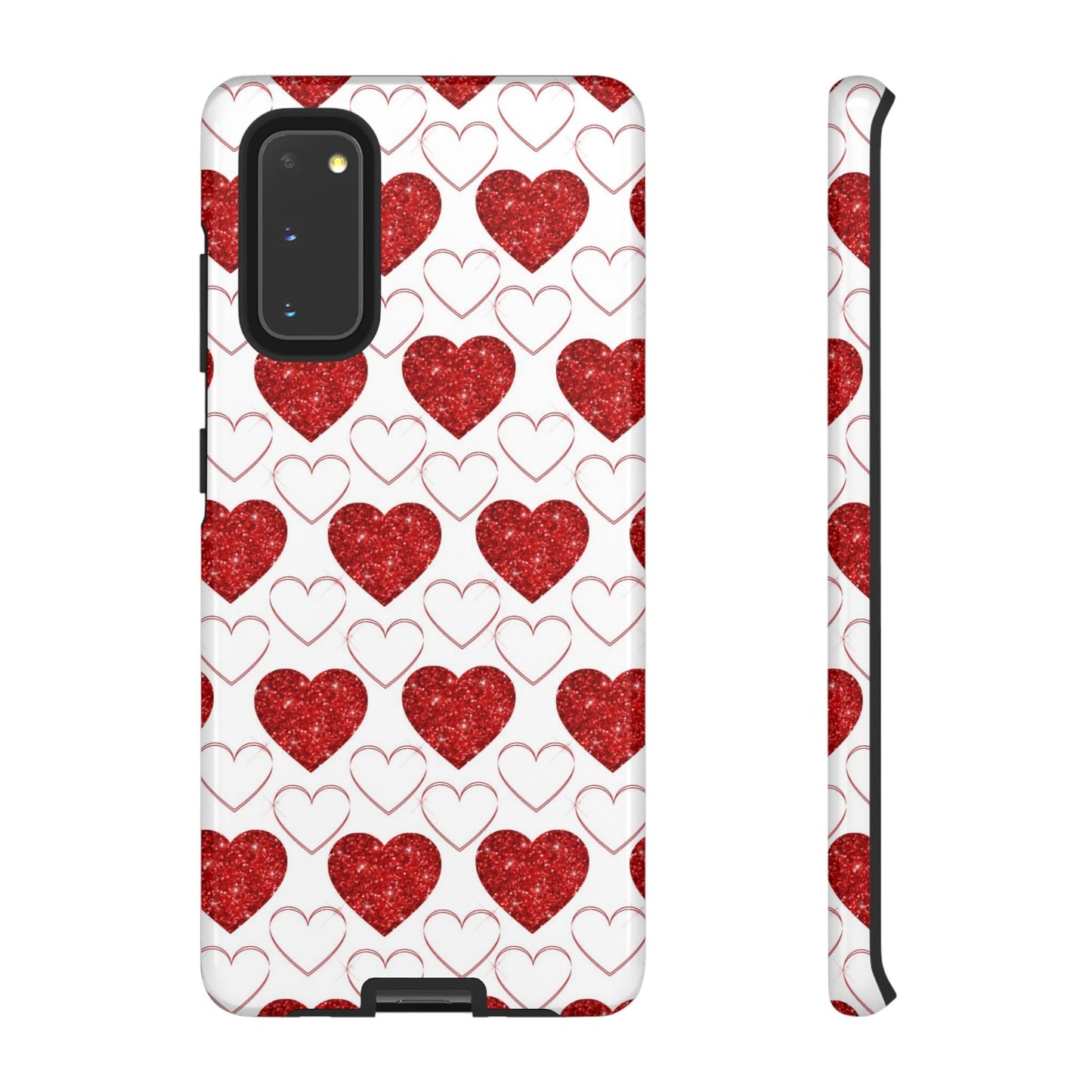 Glitter Heart Bliss - Samsung Galaxy Case - BOGO Cases