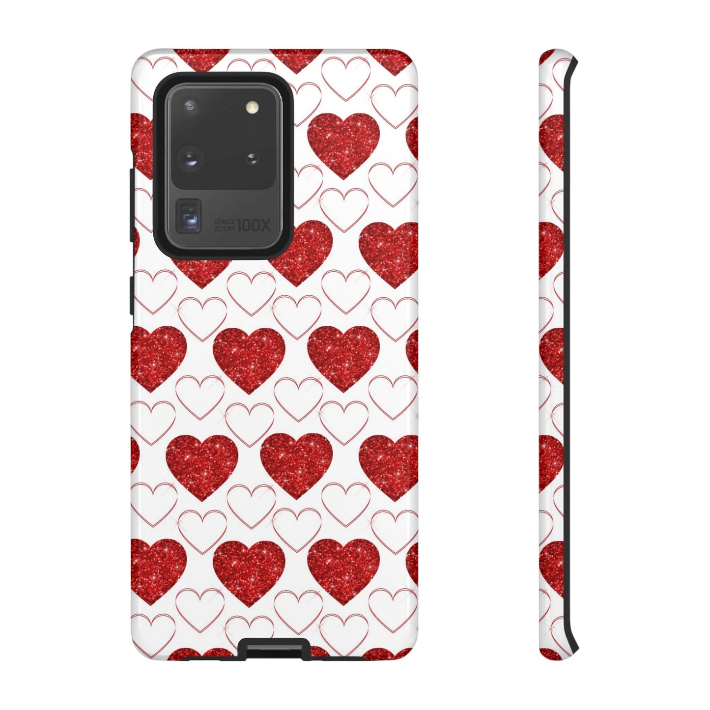 Glitter Heart Bliss - Samsung Galaxy Case - BOGO Cases