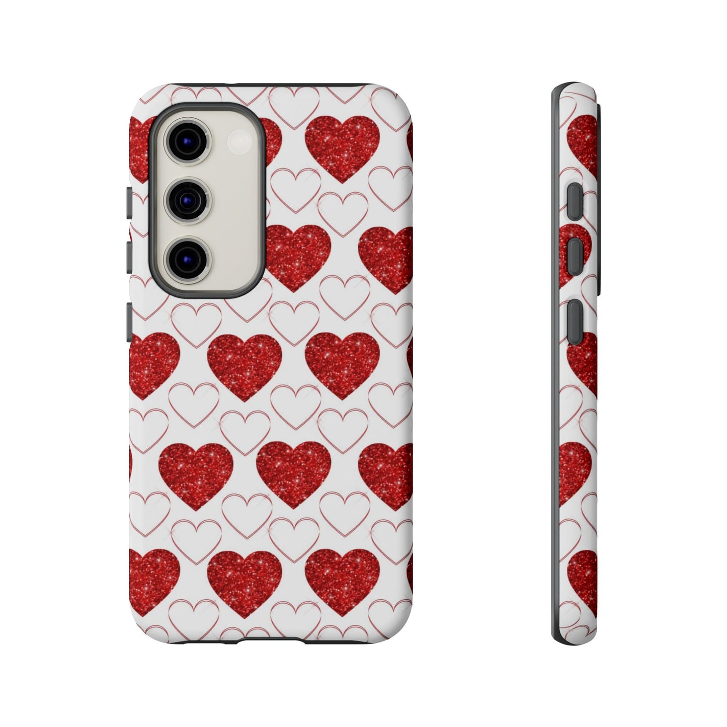Glitter Heart Bliss - Samsung Galaxy Case - BOGO Cases