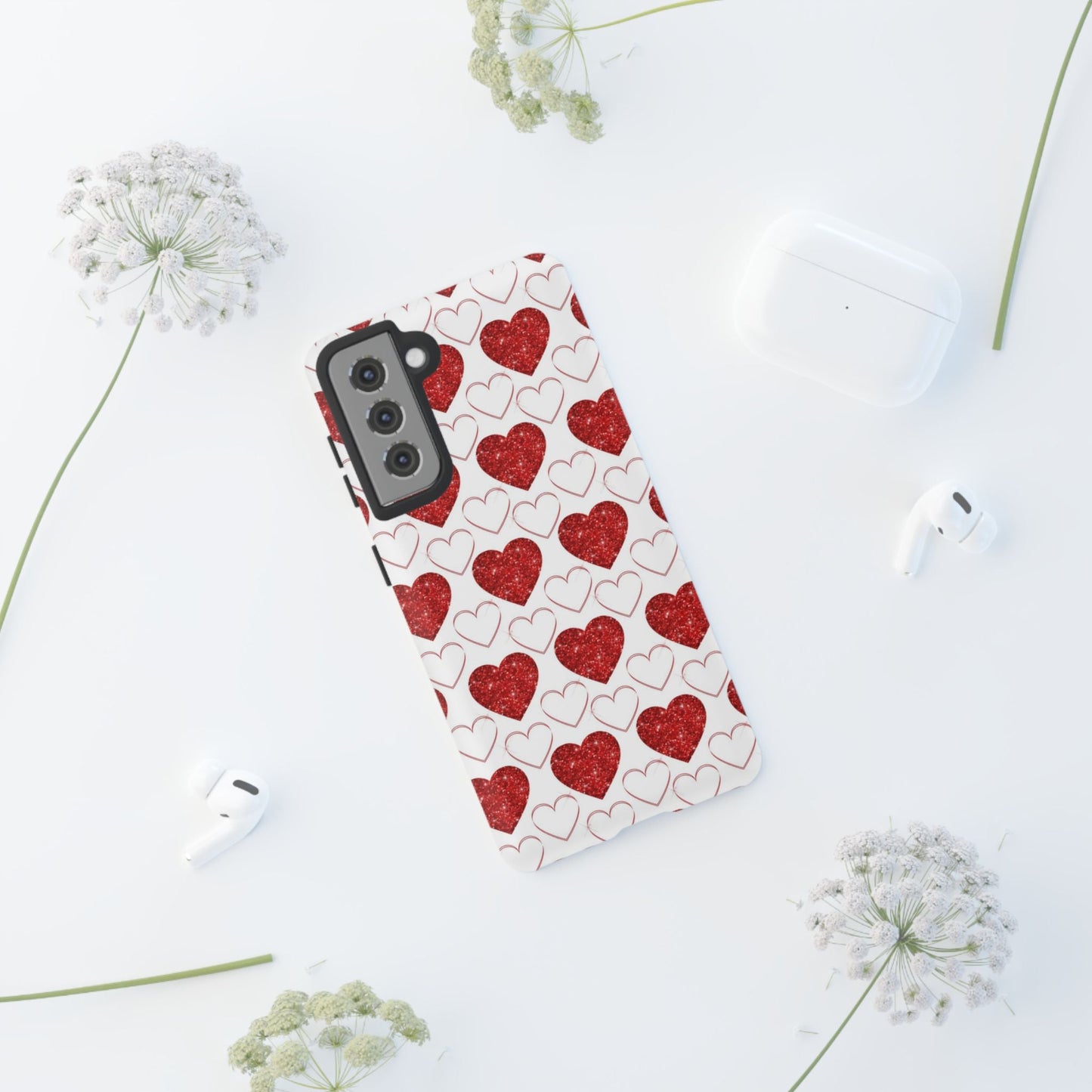 Glitter Heart Bliss - Samsung Galaxy Case - BOGO Cases