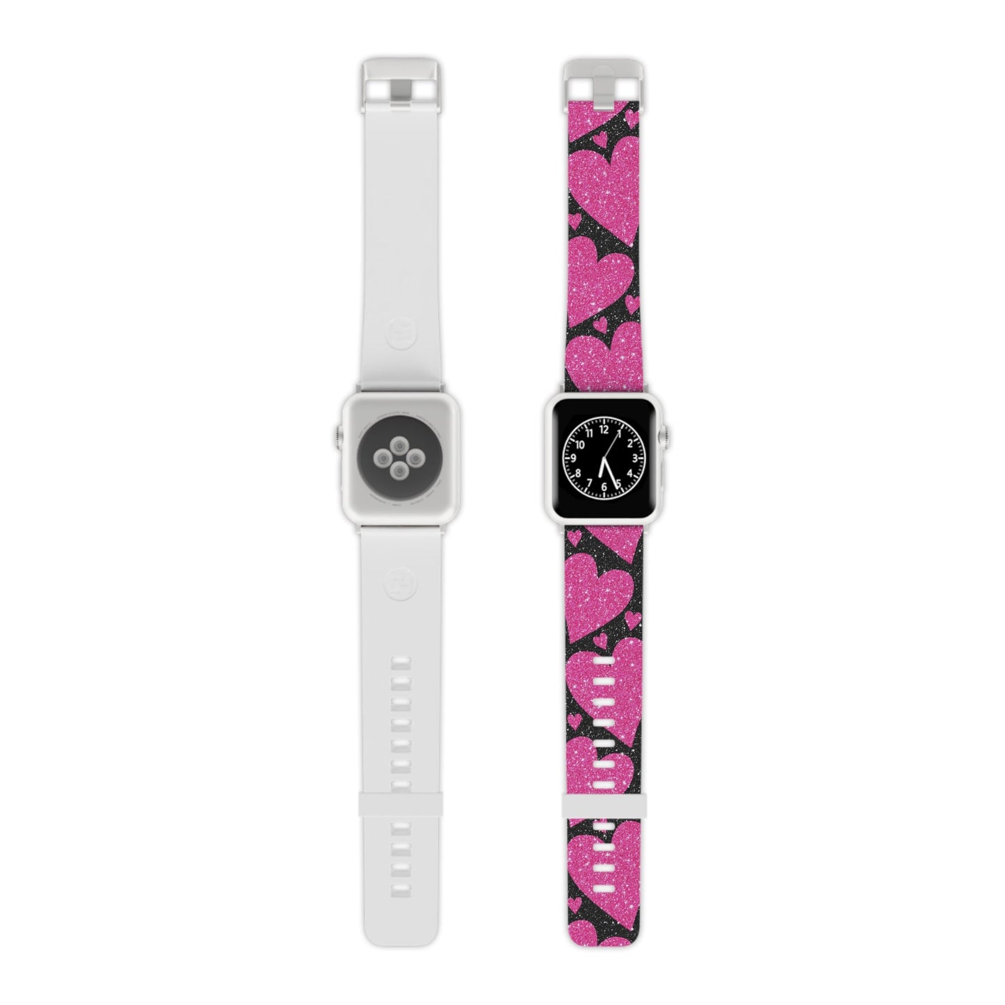 Glitter Hearts  Apple Watch Band - BOGO Cases