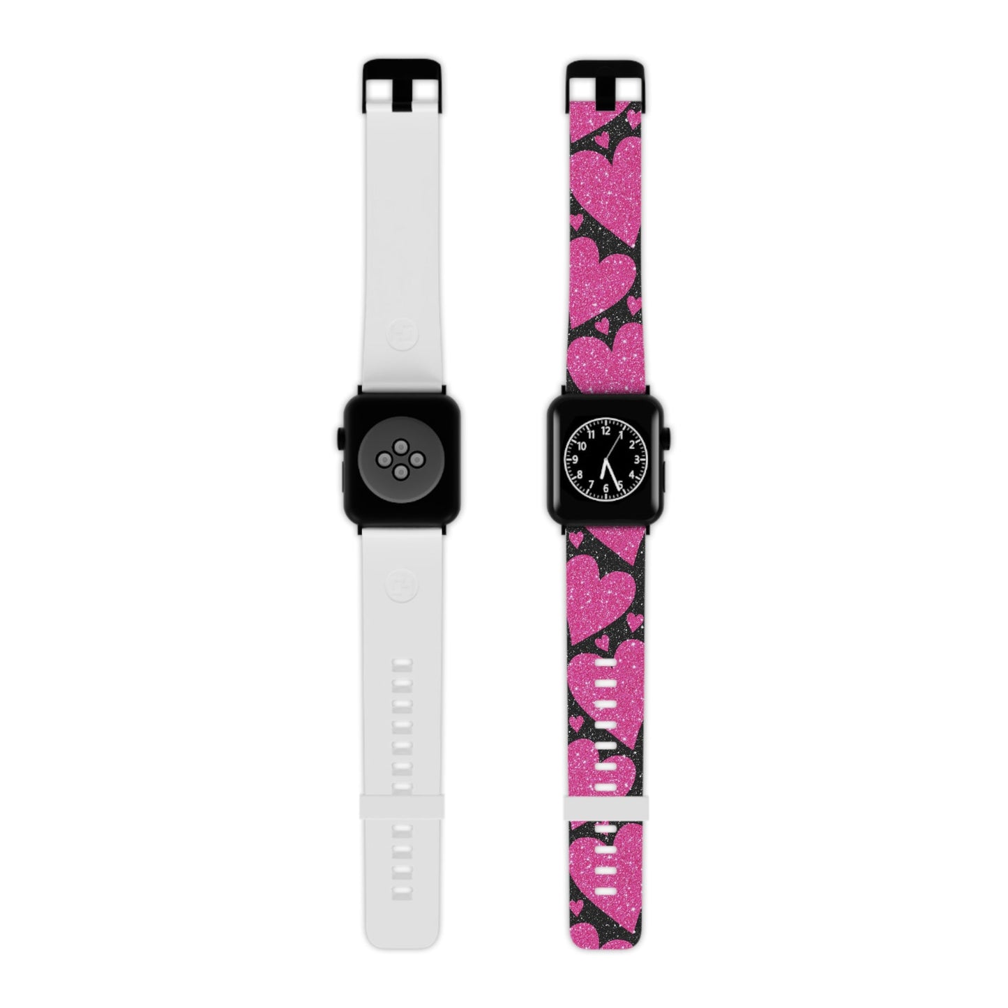 Glitter Hearts  Apple Watch Band - BOGO Cases