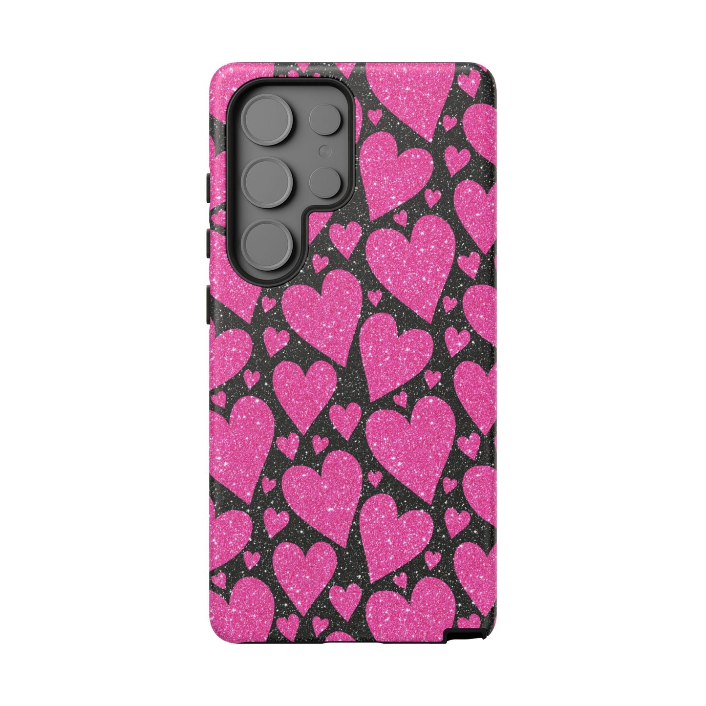 Glitter Hearts Samsung Galaxy Case - BOGO Cases