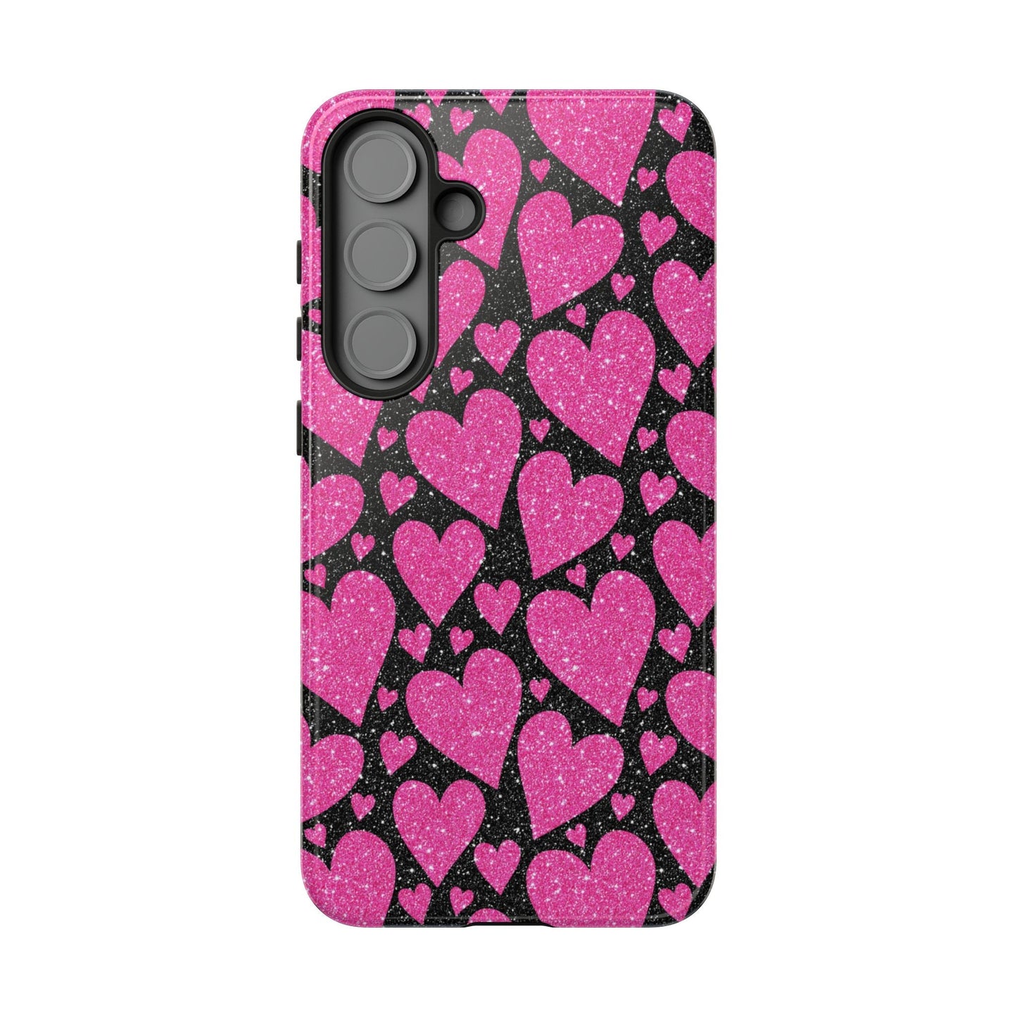 Glitter Hearts Samsung Galaxy Case - BOGO Cases