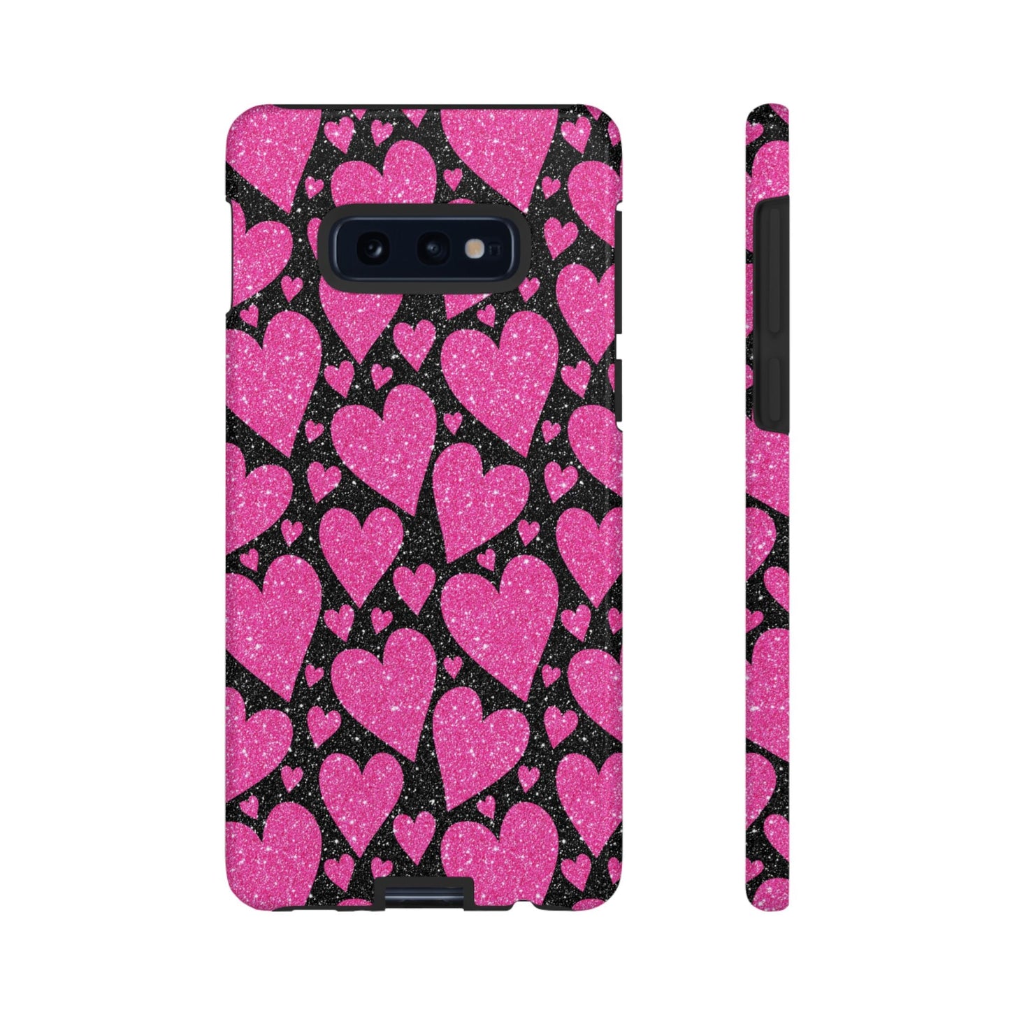 Glitter Hearts Samsung Galaxy Case - BOGO Cases