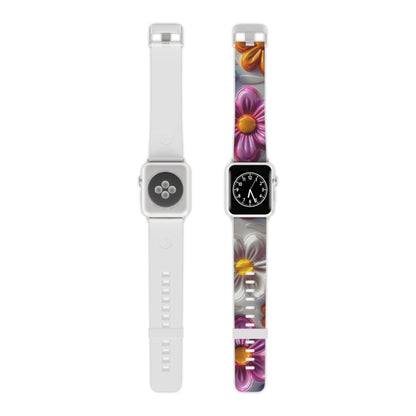 Glossy 3D Floral  Apple Watch Band - BOGO Cases