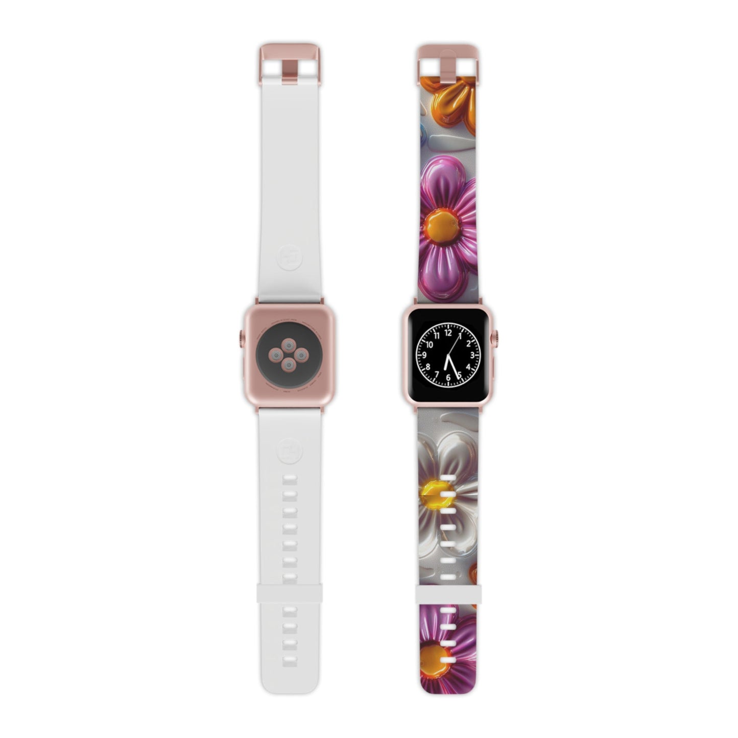 Glossy 3D Floral  Apple Watch Band - BOGO Cases