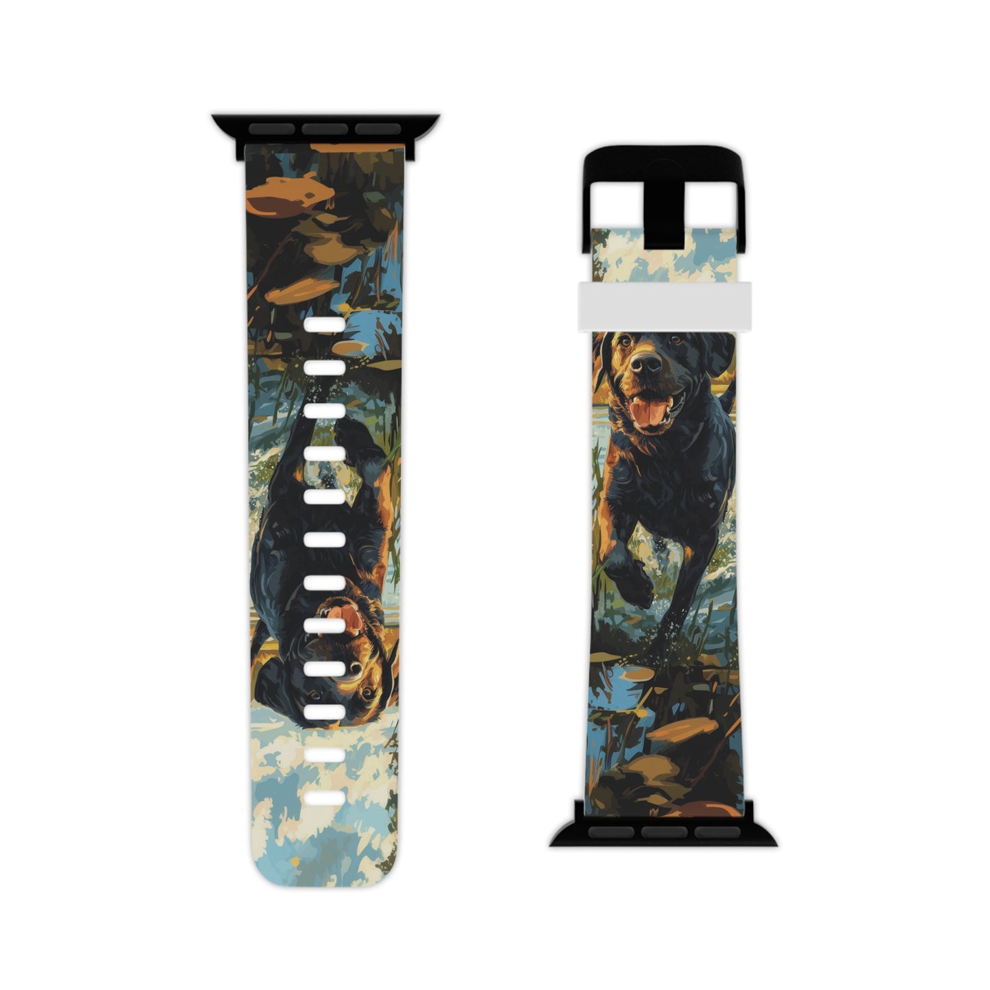 Golden Autumn Labrador Apple Watch Band - BOGO Cases