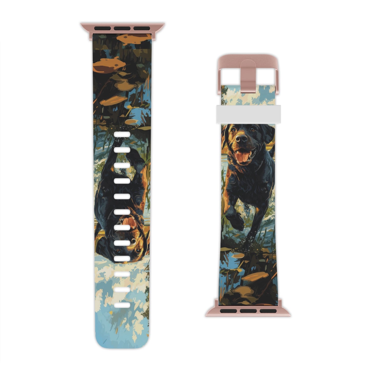 Golden Autumn Labrador Apple Watch Band - BOGO Cases