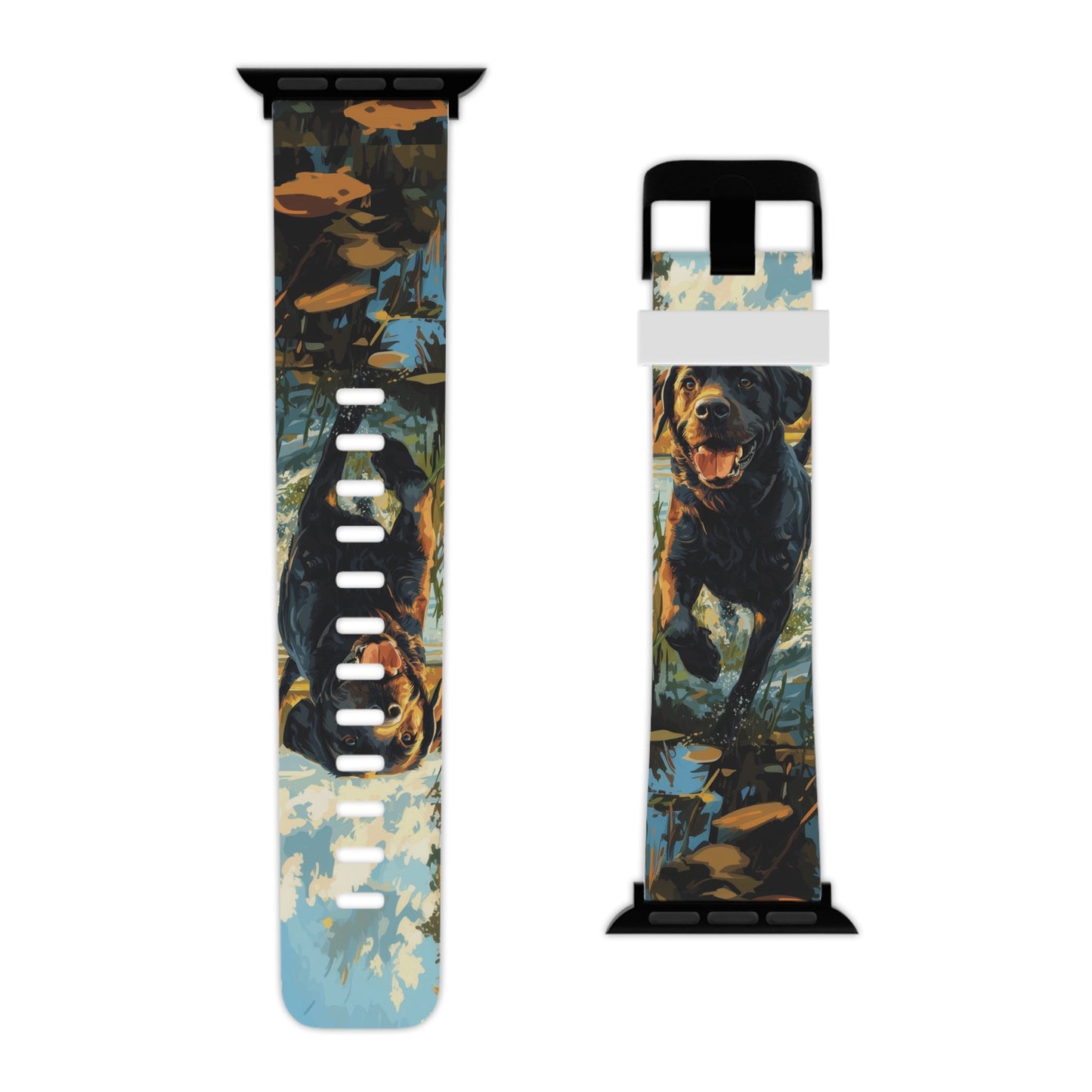 Golden Autumn Labrador Apple Watch Band - BOGO Cases