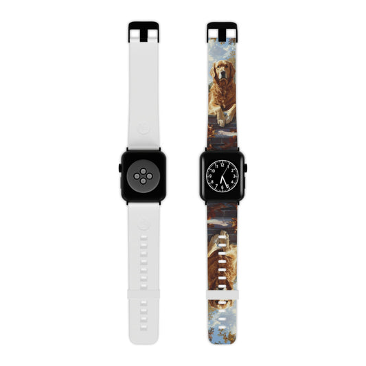 Golden Retriever Autumn Serenity  Apple Watch Band - BOGO Cases