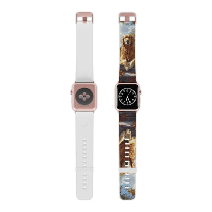Golden Retriever Autumn Serenity  Apple Watch Band - BOGO Cases