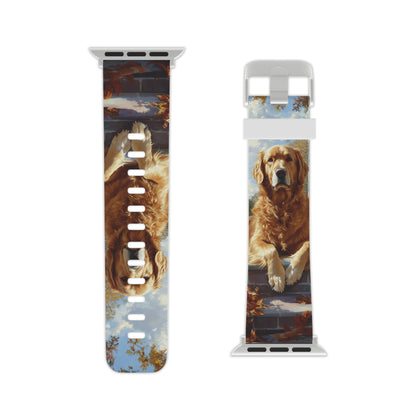 Golden Retriever Autumn Serenity  Apple Watch Band - BOGO Cases